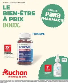 Voorbeeld van Auchan Parapharmacie, beauté van winkel Auchan geldig vanaf 03/03/2026