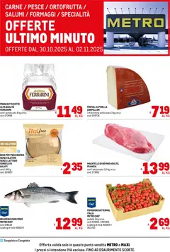 Anteprima dell'opuscolo Volantino Offerte Freschissimi dal negozio Metro valido da 30/10/2025