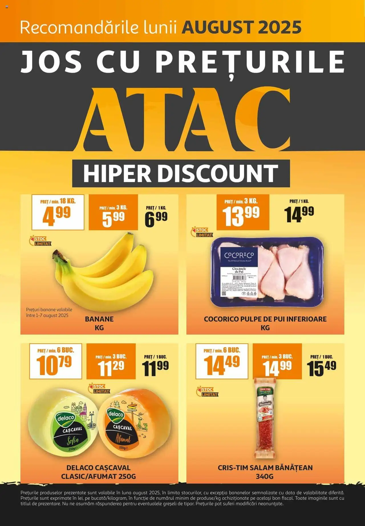Auchan online catalog de la 01.08.2025 - Oferte și revista - Pagină 1