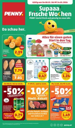 Vorschau der Angebote: Penny Markt Prospekt aktuell gültig ab 08.01.2026