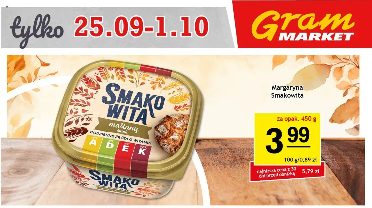 Gram Market Billboard od 25.09.2025 - Nowa Gazetka - Numer strony 1