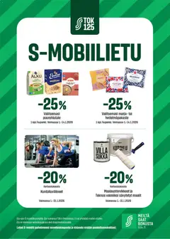Kaupan Prisma S-mobilietu esikatselu, voimassa 01/01/2026