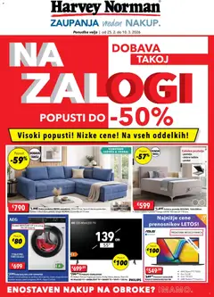 Predogled kataloga iz trgovine Harvey Norman veljaven od 25.02.2026