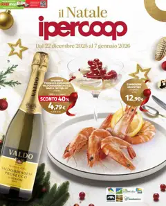 Anteprima dell'opuscolo Volantino Genova dal negozio Ipercoop valido da 22/12/2025