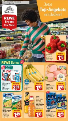 Vorschau von dem Prospekt des Geschäftes Rewe, gültig ab dem 14.09.2025