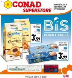 Anteprima dell'opuscolo Volantino Superstore Sicilia dal negozio Conad valido da 08/10/2025