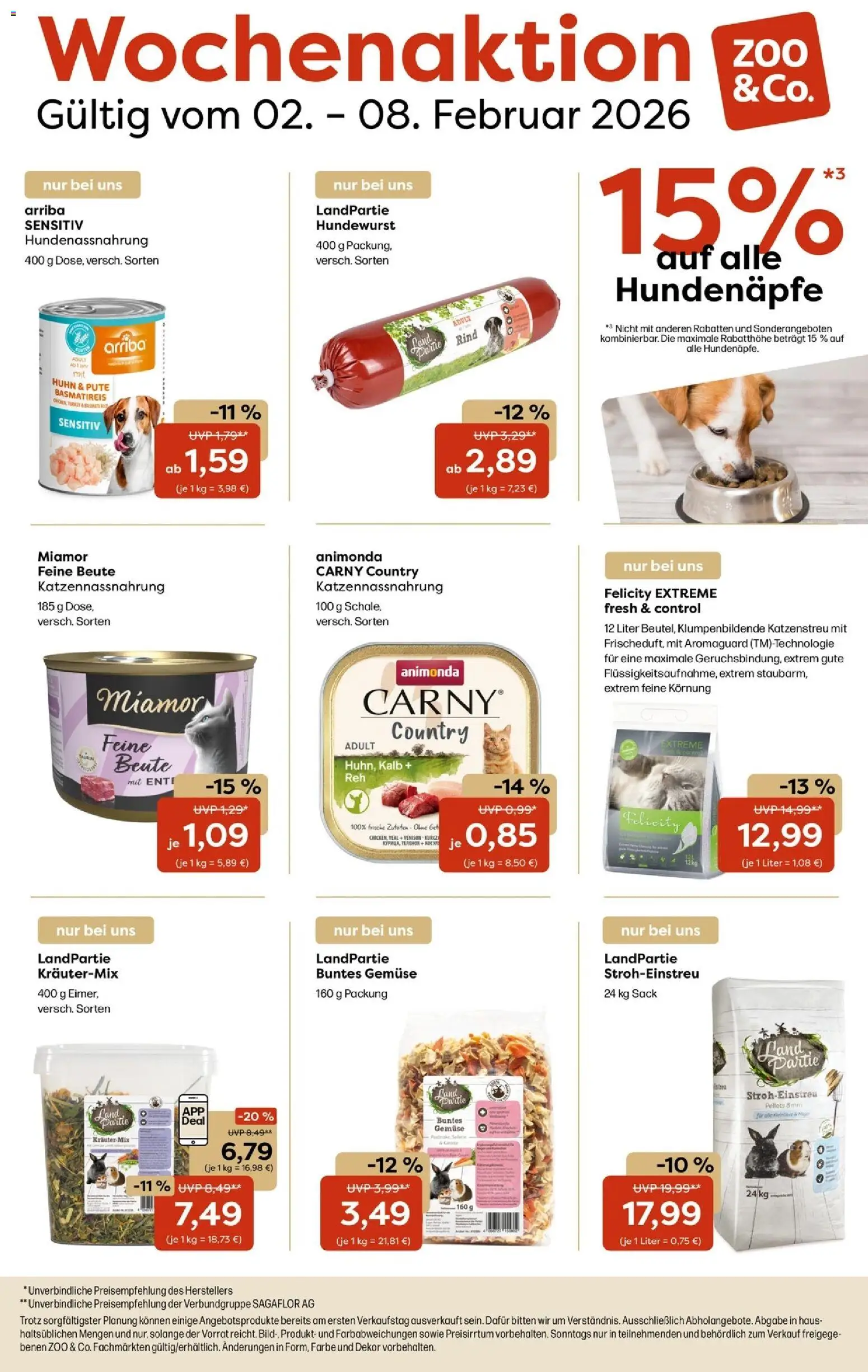 Vorschau von dem Prospekt des Geschäftes Zoo & co, gültig ab dem 02.02.2026