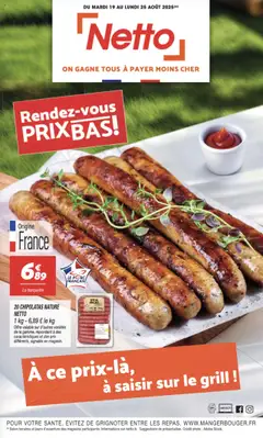 Prévisualisation de Catalogue du magasin Netto formulaire valide 19/08/2025