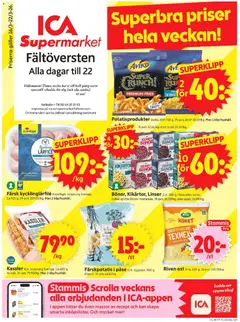 Förhandsgranska reklamblad Stockholm från butik ICA Supermarket gäller från 16/03/2026
