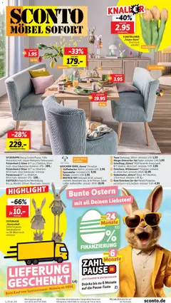Vorschau von dem Prospekt des Geschäftes Sconto, gültig ab dem 18.03.2026