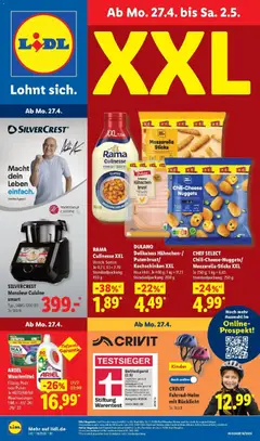 Vorschau von dem Prospekt des Geschäftes Lidl, gültig ab dem 27.04.2026