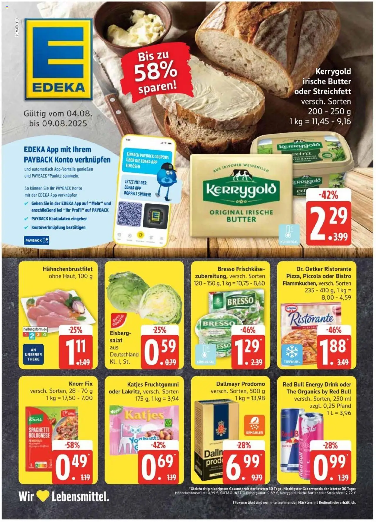 Edeka DE shop DE Folder geldig vanaf 03-08-2025 - Paginanummer 1