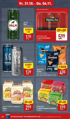 Voorbeeld van Folder week 44 van winkel Aldi geldig vanaf 27-10-2025 | Pagina: 27