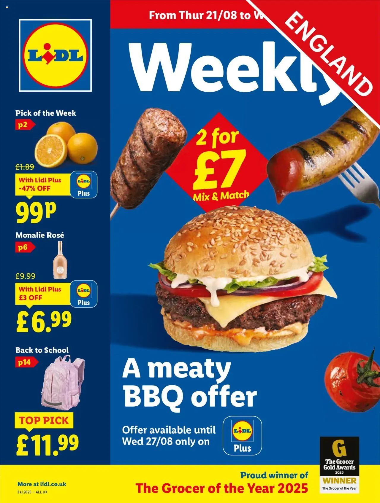 Lidl shop Lidl Weekly valid from 21/08/2025 - Page number 1
