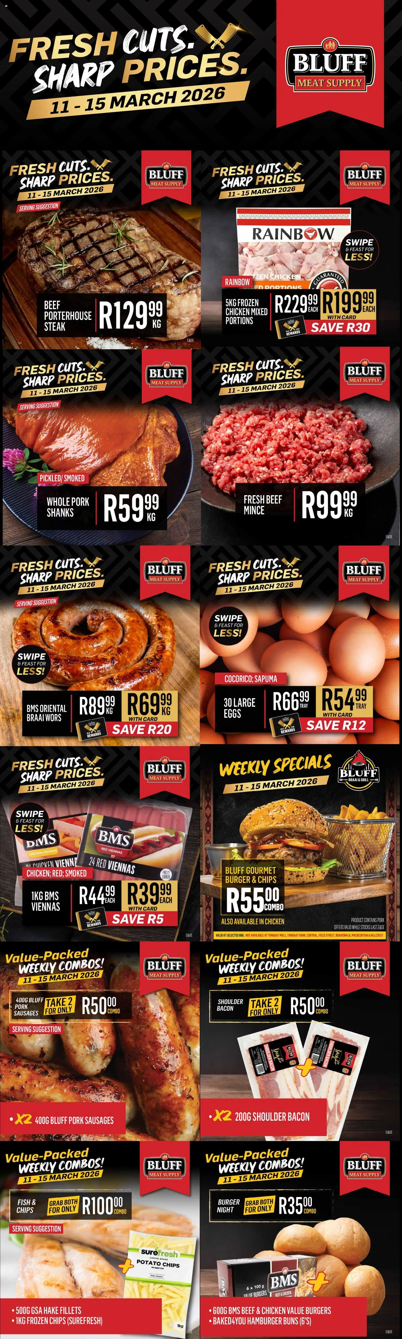 Preview of Bluff Meat Supply flyer valid from 11/03/2026
