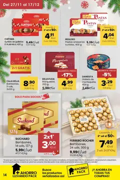 Vista previa del folleto de la tienda Eroski válido desde el 27/11/2025 | Página: 14