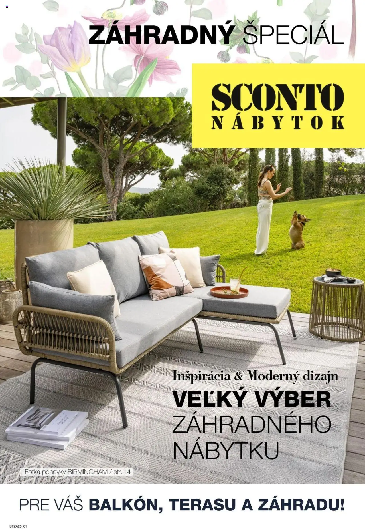 Náhľad Sconto nábytok letáku platného od 21.02.2025