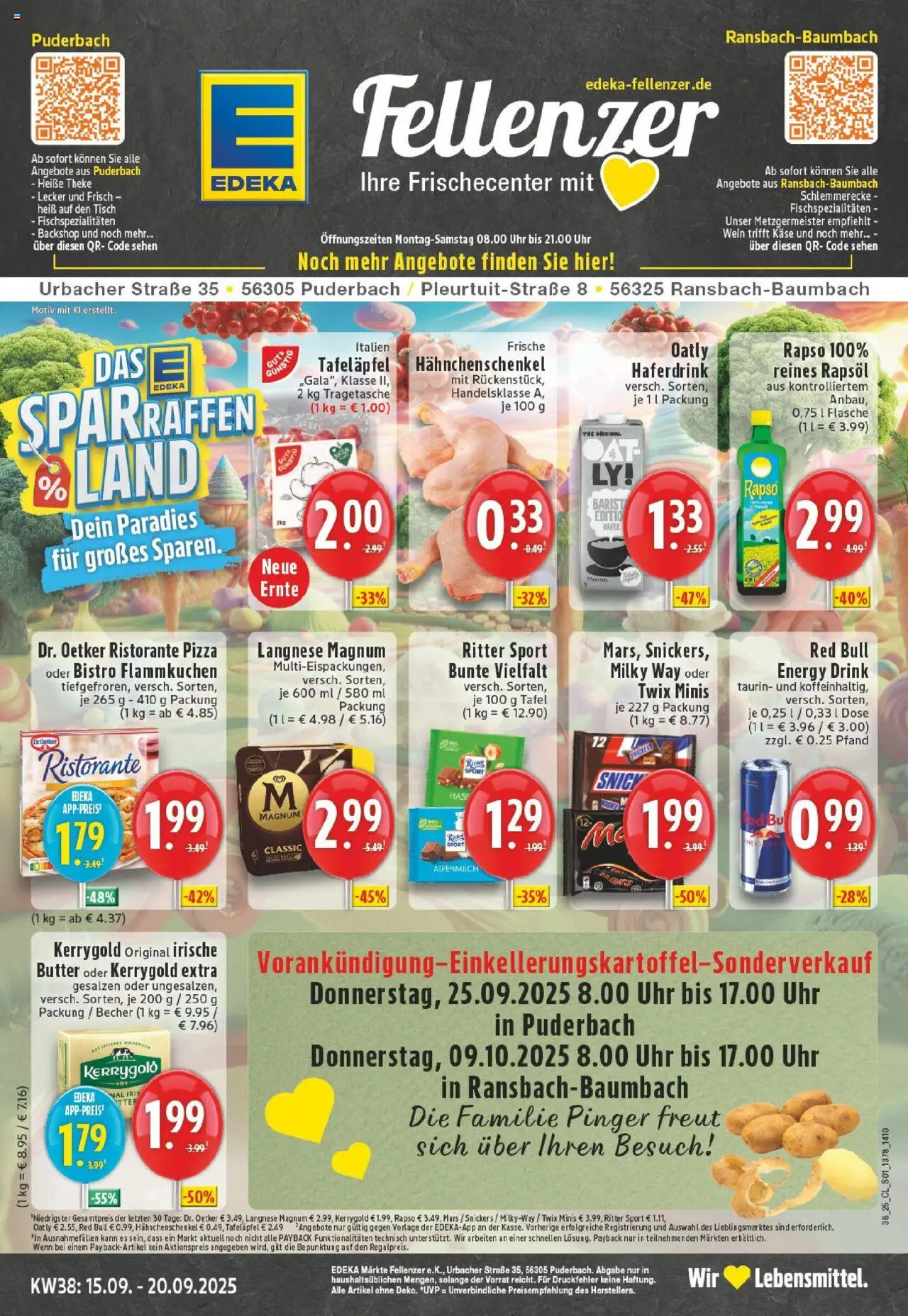 EDEKA Prospekt ab 14.09.2025 - Prospekt Ransbach-Baumbach Online
