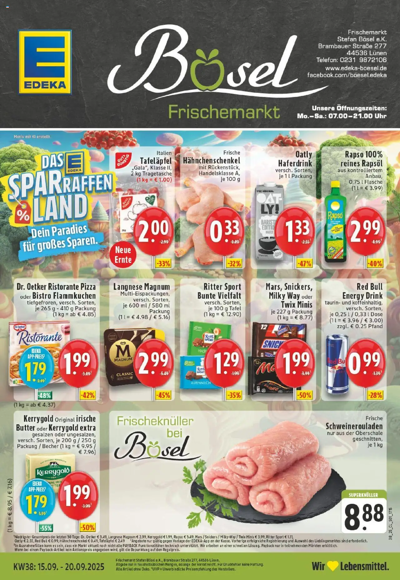 EDEKA Prospekt ab 14.09.2025 - Prospekt Lünen-Brambauer Online