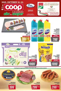 COOP Szolnok - Akciós újság COOP Szolnok megtekintése, amely érvényes 2025.10.16.-től