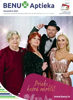 Skatīt BENU akciju bukletu, derīgs no 2025.12.01