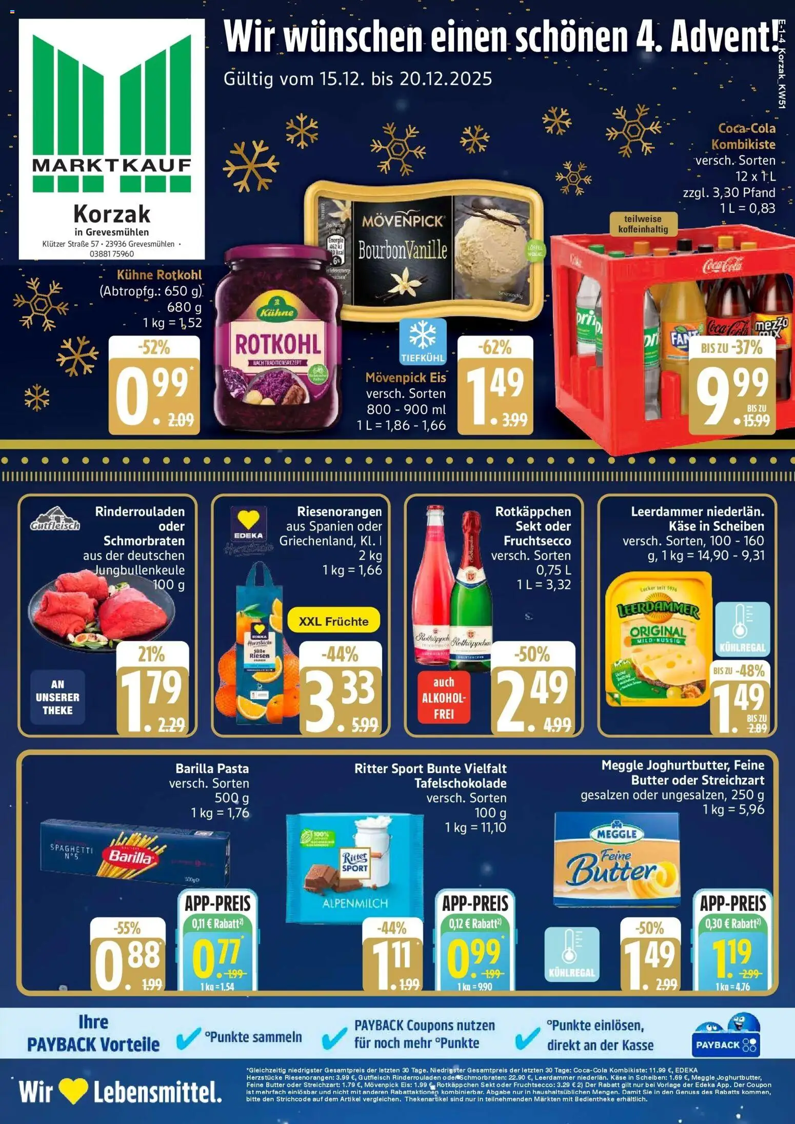 Vorschau von dem Prospekt des Geschäftes Marktkauf, gültig ab dem 15.12.2025