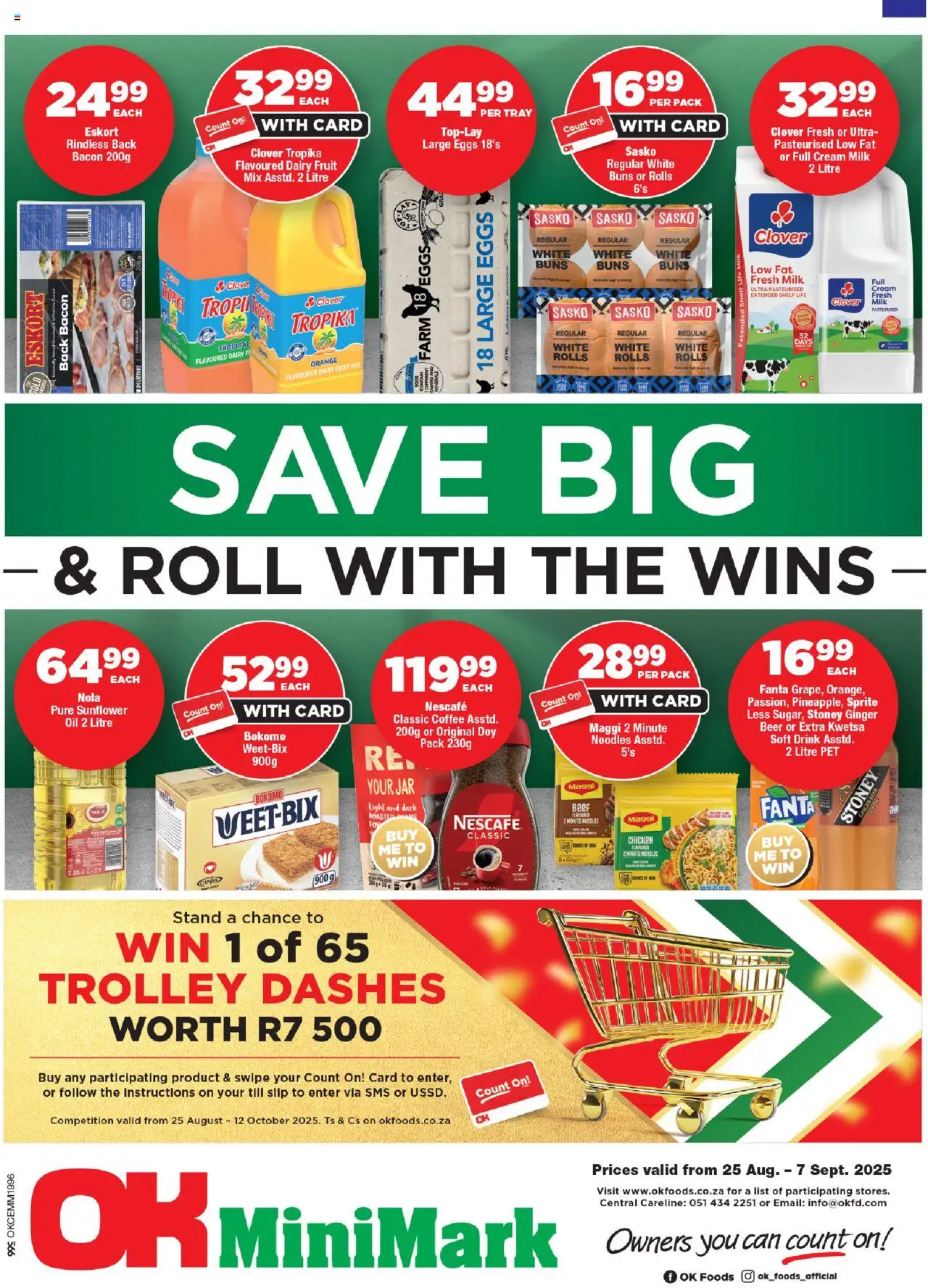OK Foods Northen Cape - OK MiniMark from 25/08 - 07/09/2025 > Promotions