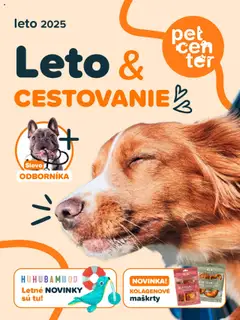 Náhľad PetCenter letáku platného od 01.08.2025