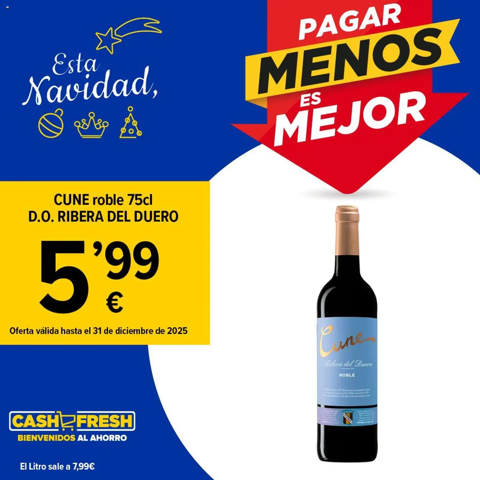 Vista previa del folleto de la tienda Cash Fresh válido desde el 09/12/2025 