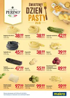 Pogląd gazetki "Światowy dzień pasty" ze sklepu Makro ważnej od 23.10.2025