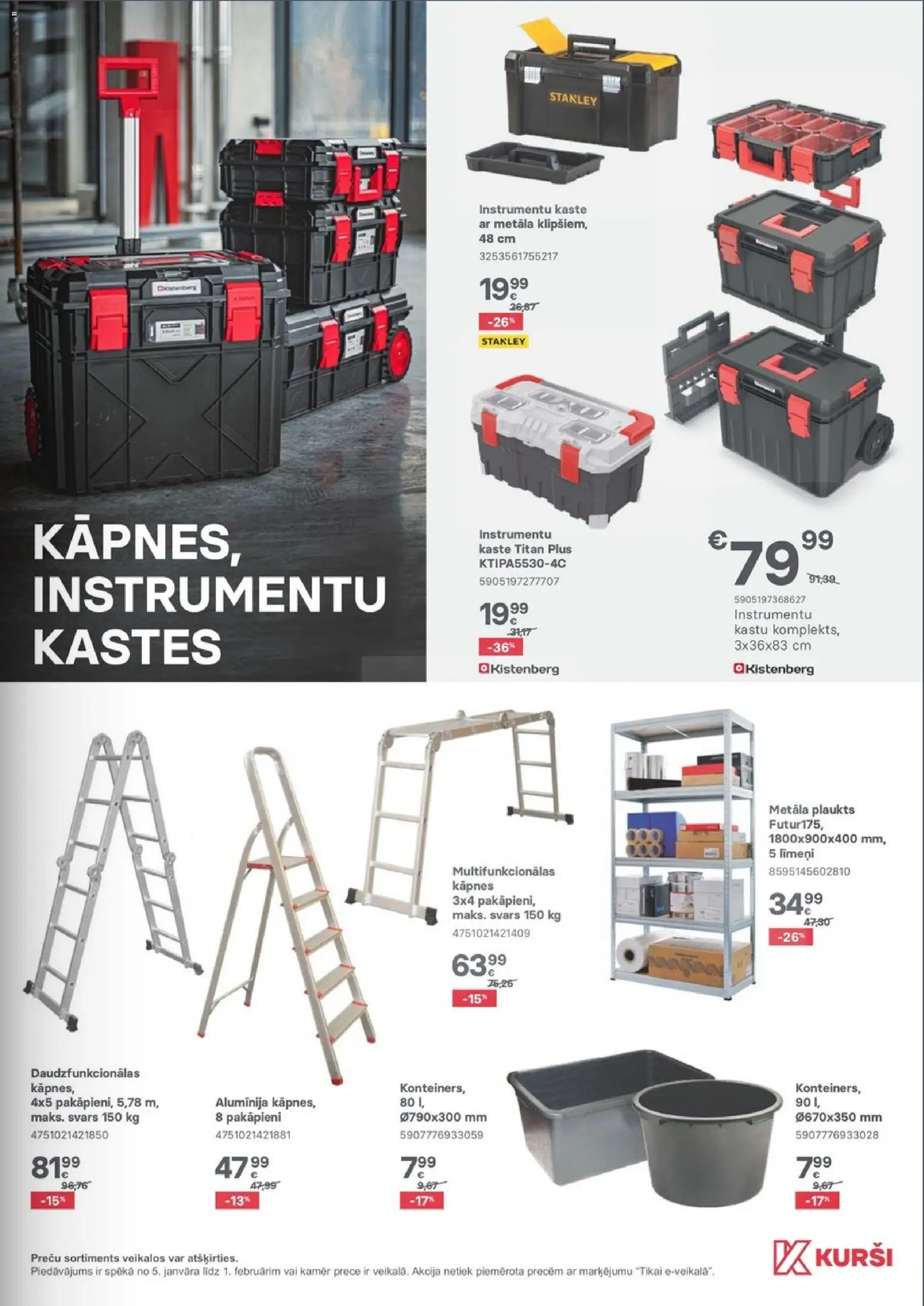 Skatīt Kurši akciju bukletu, derīgs no 2026.01.01