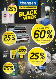 Forhåndsvis Black Friday fra butikk THANSEN gyldig fra 24/11/2025