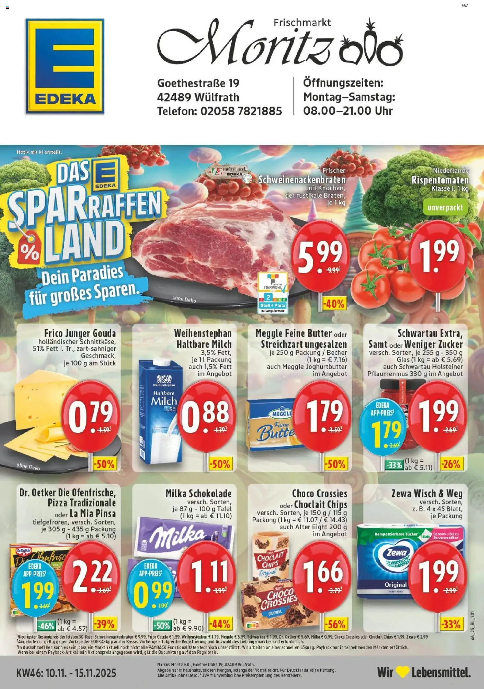 Vorschau von dem Prospekt des Geschäftes Edeka, gültig ab dem 10.11.2025