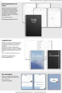 Förhandsgranska reklamblad Aktuella reklamblad Office Depot - Lärarkalendrar från butik Office Depot gäller från 01/09/2025 | Sida : 5