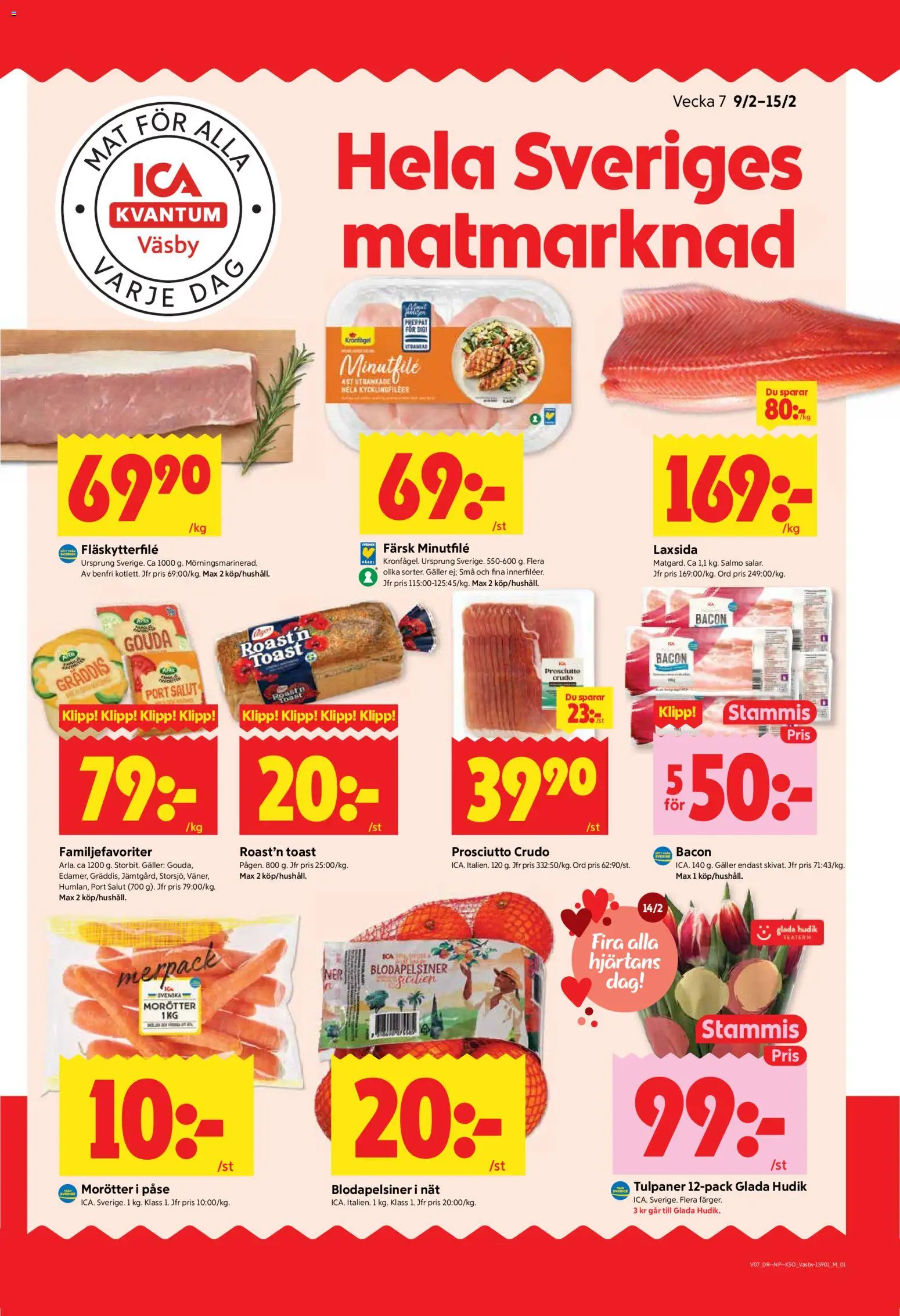Förhandsgranska reklamblad Upplands Väsby från butik ICA Kvantum gäller från 09/02/2026