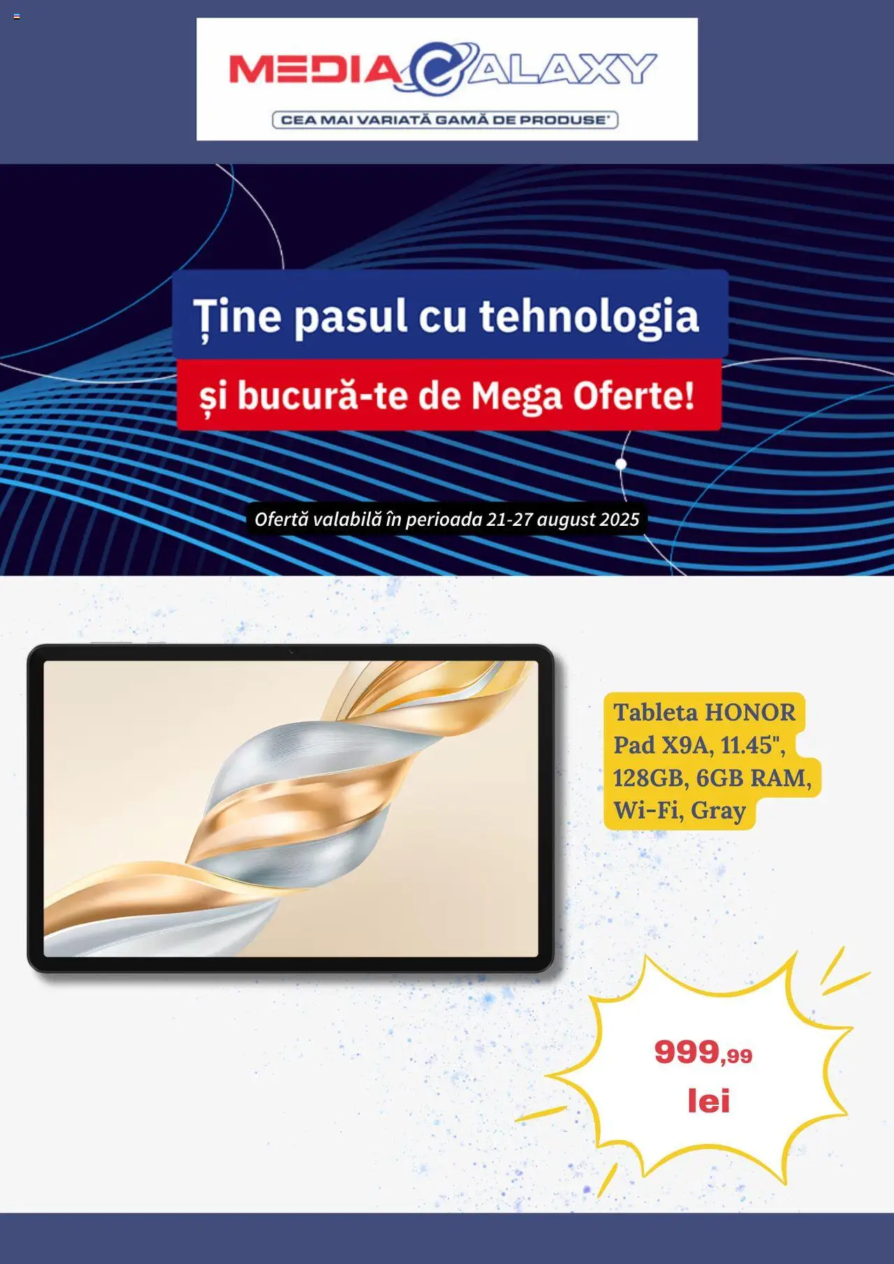 Catalog Media Galaxy (21.08.2025) - Oferte electrocasnice - Pagină 1