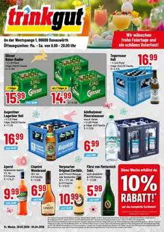 Vorschau von dem Prospekt des Geschäftes Trinkgut, gültig ab dem 30.03.2026