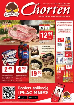 Pogląd gazetki "Chorten gazetka" ze sklepu Chorten ważnej od 23.04.2026