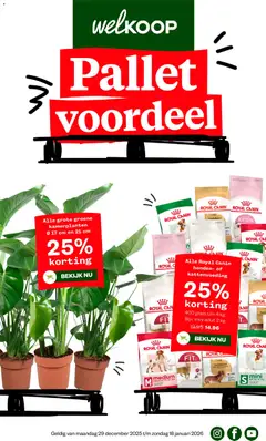 Voorbeeld van Folder van winkel Welkoop geldig vanaf 29-12-2025