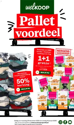 Voorbeeld van Folder van winkel Welkoop geldig vanaf 29-12-2025