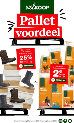 Voorbeeld van Folder van winkel Welkoop geldig vanaf 29-12-2025
