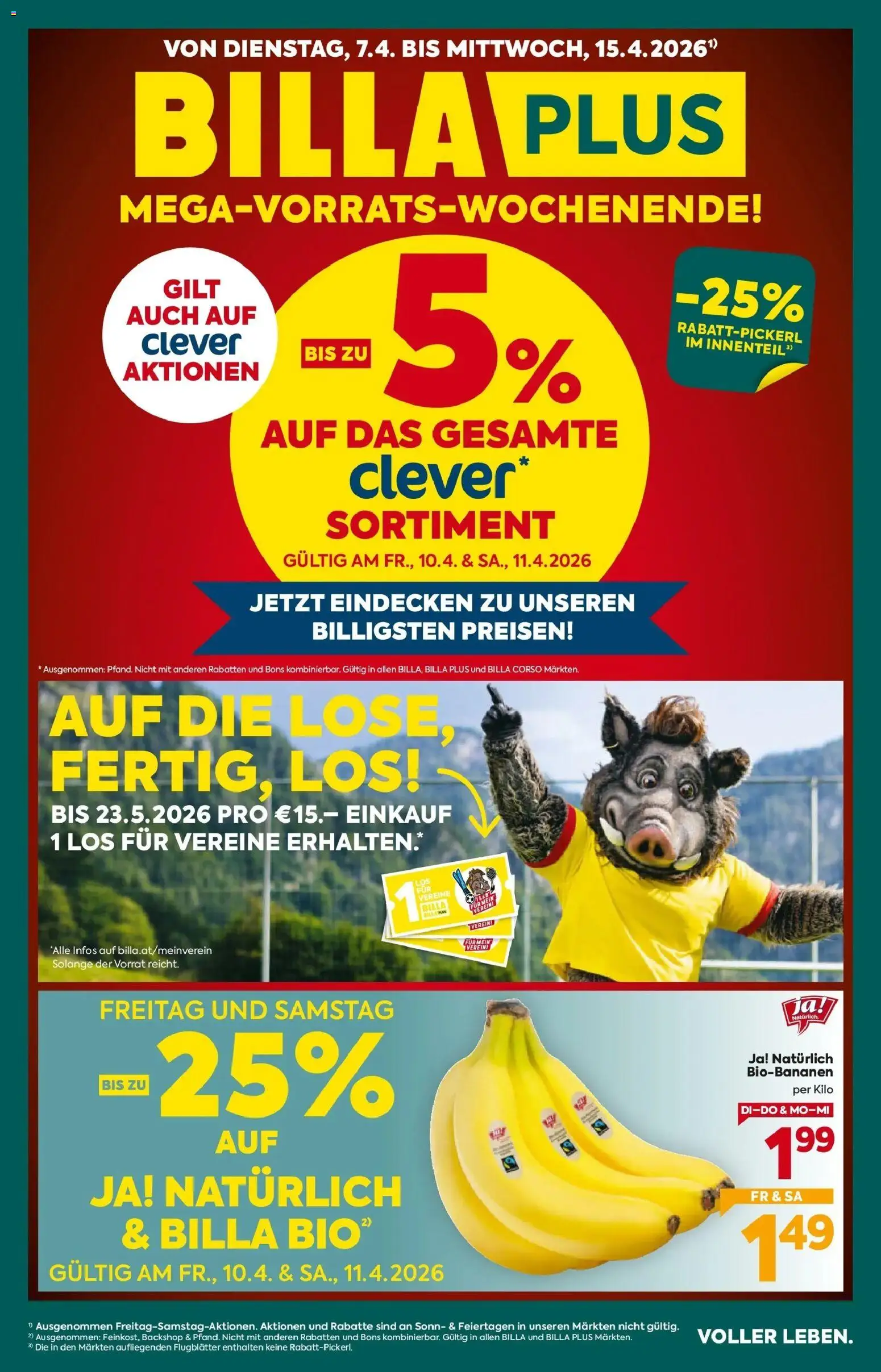 Vorschau der Angebote: Billa Plus Billa Plus Flugblatt - Kärnten gültig ab 07.04.2026