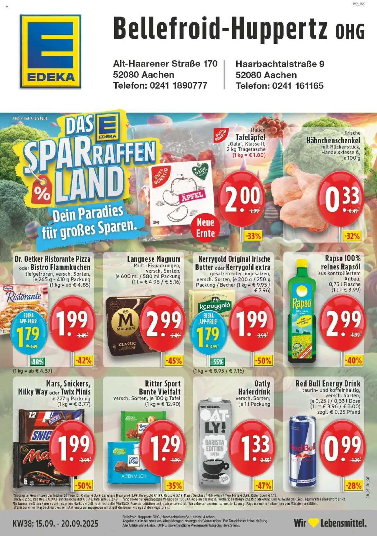 EDEKA Prospekt ab 14.09.2025 - Prospekt Aachen-Haaren Online