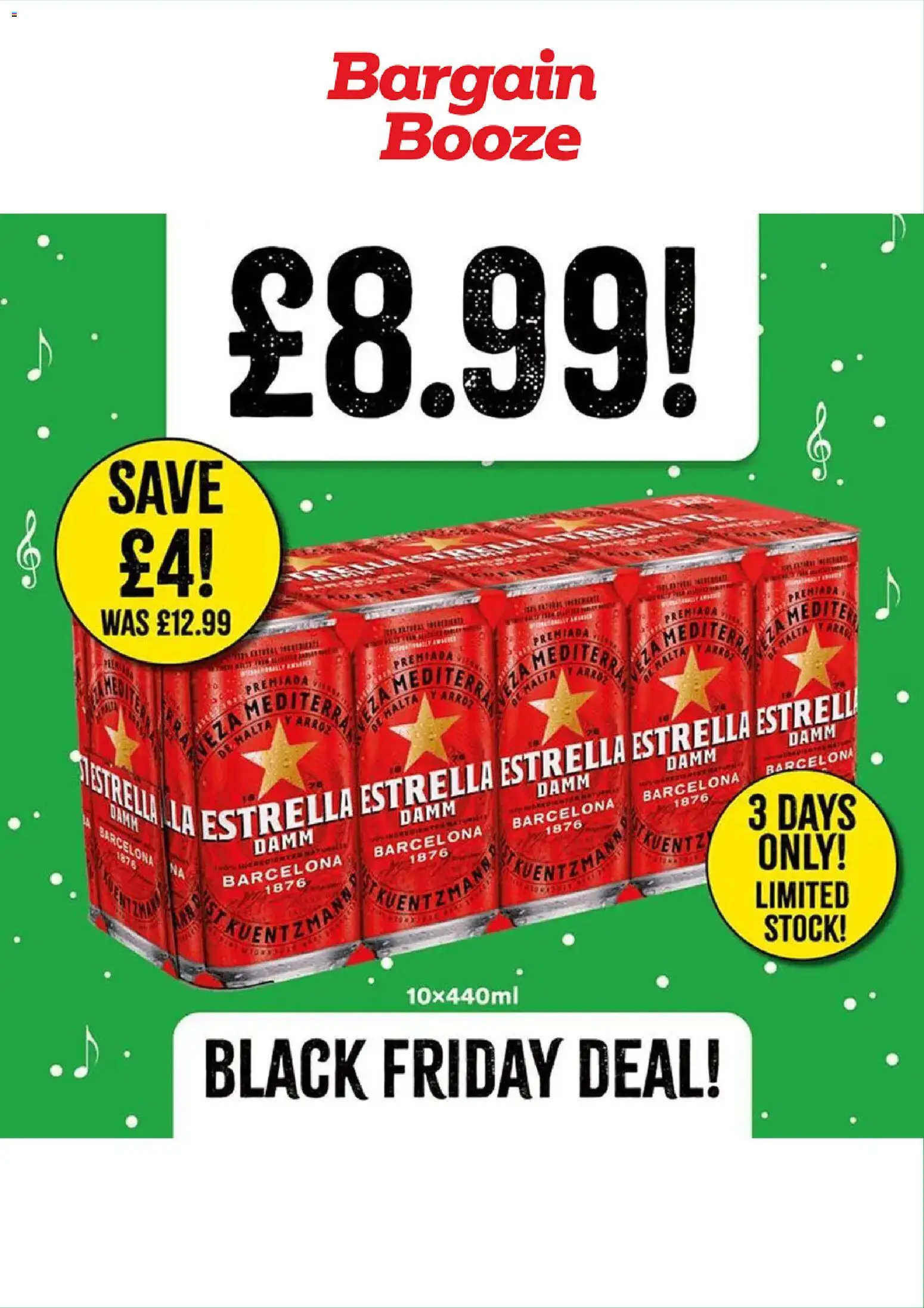 Preview of Bargain Booze Black Friday valid from 28/11/2025