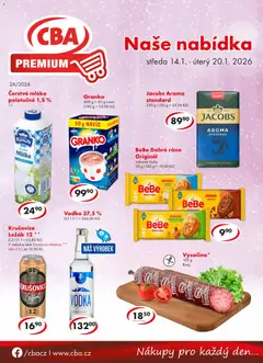 Náhled nabídky: CBA Leták - Premium platný od 14.01.2026