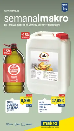 Pré-visualização do folheto da loja Makro válida a partir de 26/08/2025