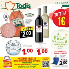 Anteprima dell'opuscolo Attuale volantino dal negozio Todis valido da 21/08/2025