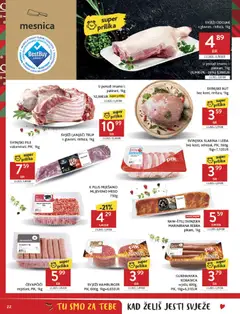 Pregled letka Katalog trgovine Konzum vrijedi od 03.12.2025 | Stranica: 22