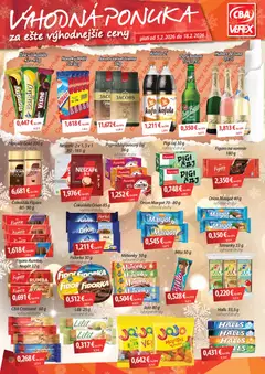 Náhľad CBA Verex letáku platného od 05.02.2026