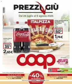 Anteprima dell'opuscolo Volantino Genova dal negozio COOP valido da 24/07/2025